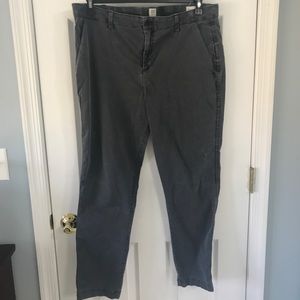 GAP Gray Straight Leg Pants